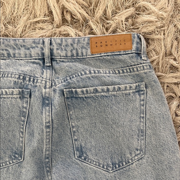 Pacsun Low Rise Straight Leg Jeans 26 blue - Picture 10 of 10